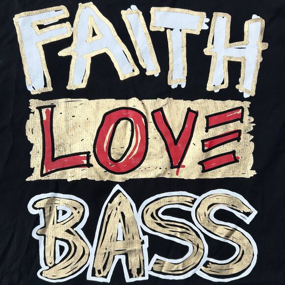 Faith Love Bass T Shirt 3XL - Picture 2 of 9